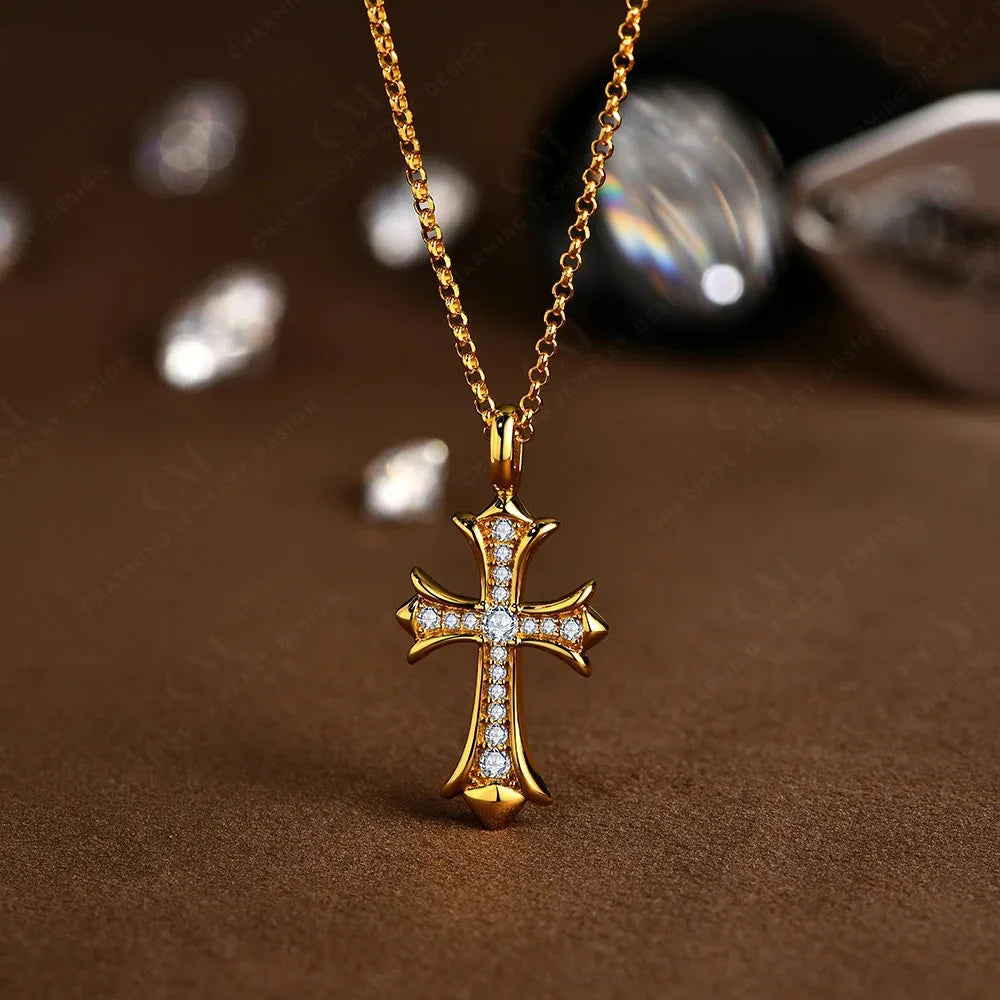 Fashion Cross Pendant Necklace