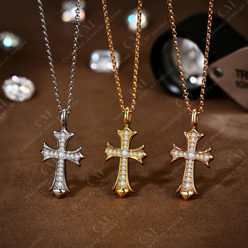 Fashion Cross Pendant Necklace